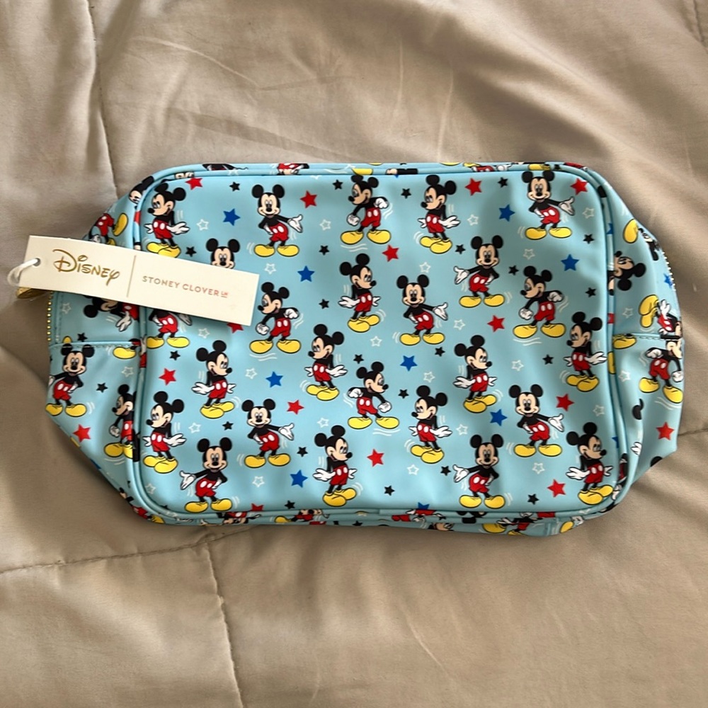 Stoney Clover Lane x Disney Mickey Mouse large travel pouch